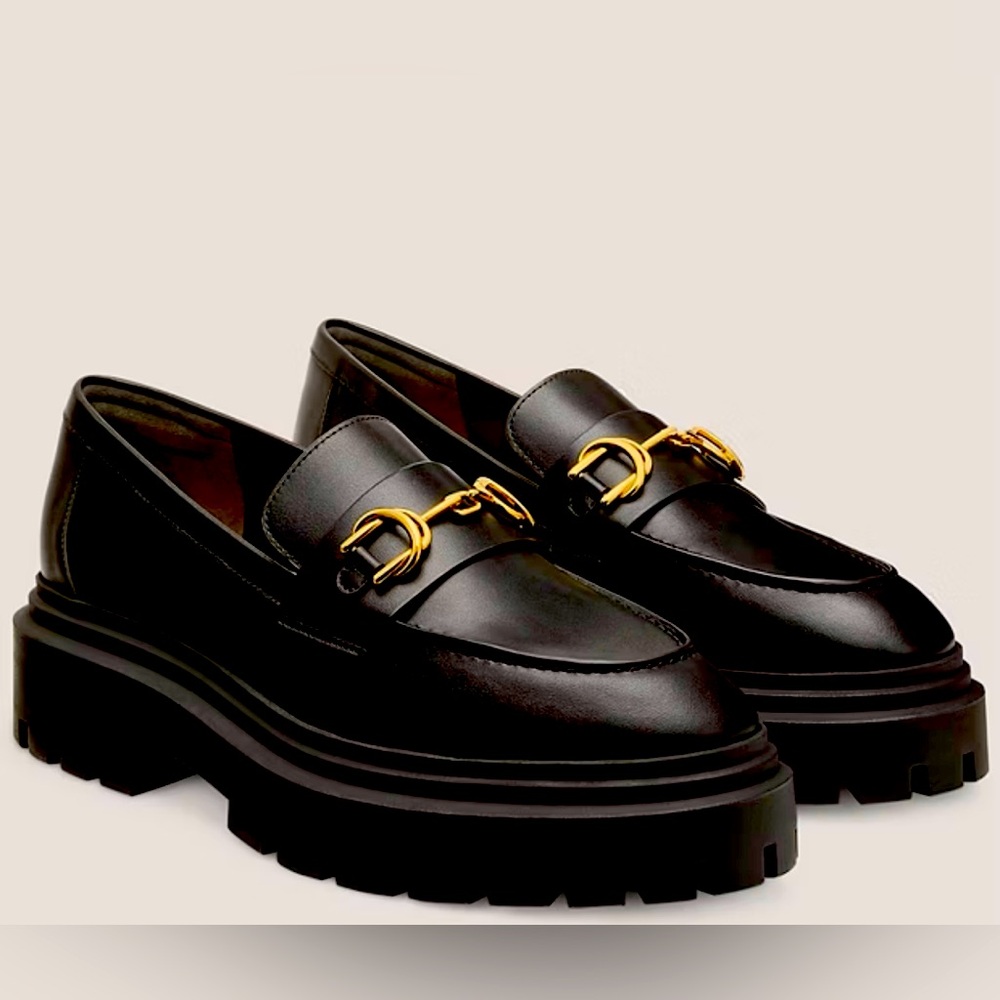Stuart Weitzman Owen Buckle Ultra Lug Loafer